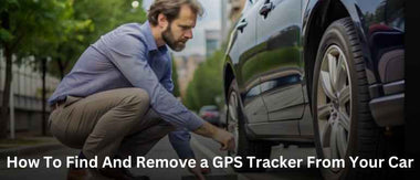how to find and remove tracker from car
