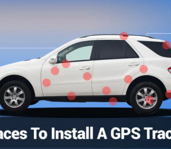ideal places to install gps tracker in car